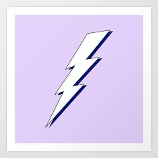 Lightning bolt's solution delivers healthcare's most advanced physician and staff scheduling software to reduce burnout and improve patient access. Just Me And My Shadow Lightning Bolt Purple White Blue Art Print By Multifascinated Society6