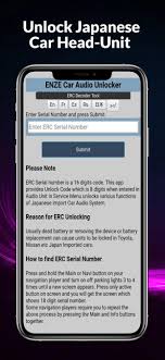 Nddn w56 76031 software map disc. Erc Car Audio Navi Unlocker Decoder For Android Apk Download