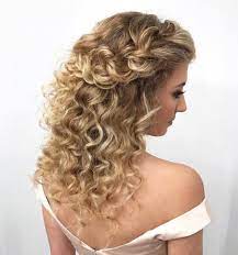 35 Most Alluring Hairstyles For Frizzy Hair Curly Hair Styles Naturally Medium Hair Styles Wedding Hairstyles For Medium Hair