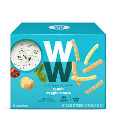 There are foods with 0 points that can be eaten without worry. Ranch Veggie Snaps Ww Shop Weight Watchers Online Store