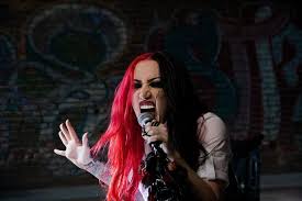 Ashley Ashley Costello New Years Day Band Dark Beauty