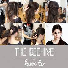 How To Do A Beehive Hairstyle Short Hair Styles Easy Hair Styles Beehive Hair Tutorial