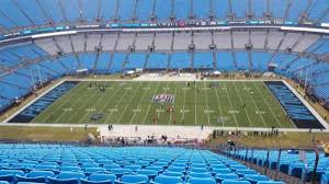 bank of america stadium section 514 row 33 home of