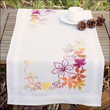 Kit Point De Broderie Toile Imprimee 1 Toile Coton Ecrue Ourlee Les Fils A Broder 1 Aiguille 1 Noti La Maison Du Canevas Idees De Broderie Broderie