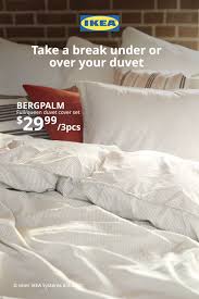 Bergpalm Duvet Cover And Pillowcase S Gray Stripe Full Queen Double Queen Ikea Duvet Covers Affordable Bedroom Condo Decorating