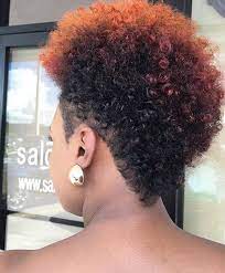 After washing, blow dry your hair.with a straightening iron, curl a little part of the bangs in the front. 51 Best Short Natural Hairstyles For Black Women Stayglam