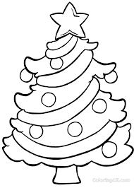 Present these christmas tree coloring pages to your kids and children to let them be part of your christmas decorations and preparations making them utilize their holidays. Christmas Tree Coloring Pages Coloringall