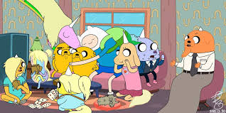 Come Along With Me And The Butterflies And Bees Jake And His Family By Gian Inger Art Friend Adventure Time Art Series