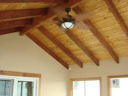 New 2x6 Knotty T G Pine Ceiling With Reclaimed Beam And Rafters From Old Washburn University Campus Housing Ceiling Beams Remodeling Projects Beams