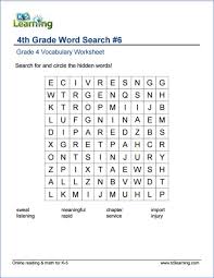 Get printable worksheets to teach 6th grade vocabulary now. Grade 4 Vocabulary Worksheets By K5 Learning Learn Vocabulary
