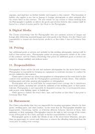 Their wedding packages include all the important essentials, so you get to focus on the fun things, like food + décor! Wedding Photography Contract Template Template Contracts