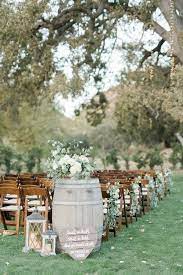 60 Rustic Country Wine Barrel Wedding Ideas Wedding Aisle Decorations Outdoor Wedding Aisle Outdoor Outdoor Wedding Isle