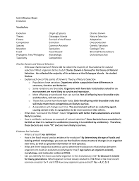 Display and distribute copies of darwin's natural selection worksheet. Unit 6 Review Sheet Answer Key