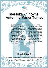 Además, žáčková no tenía idea de que . 2 Ctenar Roku Mestska Knihovna Antonina Marka Turnov Facebook