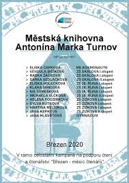 Provozovatel portálu neručí za správnost poskytnutých informací. 2 Ctenar Roku Mestska Knihovna Antonina Marka Turnov Facebook