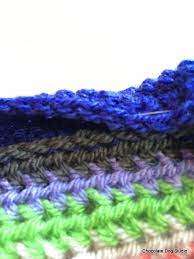 3 Super Easy Crochet Borders The Rolled Edge Or Fold Over Border Chocolate Dog Studio By Grid And Bloom Crochet Borders Easy Crochet Borders Crochet Blanket Edging