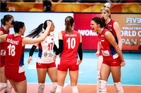 The star of serbia s show tijana boskovic top scorer volleyball olympic qualification 2019. Worldofvolley Serbia Are The Volleyball World Champions