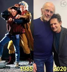 Fox himself tries to keep his smile on, even as he's in his third decade of his diagnosis of parkinson's. Christopher Lloyd And Michael J Fox Reunited After 35 Years Of Back To The Future 1985 9gag