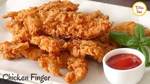Combine the chicken tenders with all of the marinade ingredients in a large ziplock bag. Best Crispy Chicken Fingers Tenders Strips Fillets Recipe For Kids Tiffin Box Kfc Chicken Fry Youtube