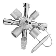 Regulējamas atslēgas » uzgriežņu atslēgas » skrūvēšanas instrumenti » rokas instrumenti un piederumi » instrumenti. Knipex 001101 Twinkey For Std Cabinets And Shut Off Systems
