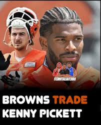 The Cleveland Browns Are Trading Kenny Pickett To The Las Vegas Raiders  Which Means Shedeur Sanders Moves Up To Third String Quarterback. Joe  Flacco Will Be The Starter & Dillon Gabriel Will