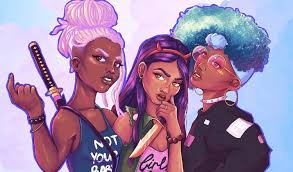 Animation Black Cartoon Characters With Dreads Image Result For Afrofuturism Art Black Girl Dreads Afrofuturism Dark Skin Girls