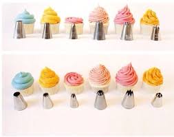 Different Types Of Frosting Tips And Their Shapes Easy Cupcakes Cupcake Frosting Techniques Cupcake Frosting