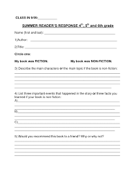 The Surprising Book Report Template Summer Book Report 4th 6th Grade Within Sto In 2020 Book Report Templates Book Report Template Middle School Book Review Template