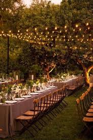 23 Elegant Outdoor Wedding Lighting Design Ideas For Fantastic Wedding Party Outdoor Wedding Lighting Outdoor Night Wedding Wedding Backyard Reception