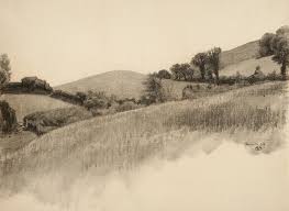 Rural landscape by Samuel Isham: Buy fine art print