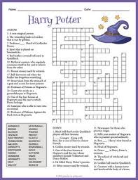 The best free online crossword is brand new, every day. No Prep Harry Potter Crossword Puzzle Izuchenie Anglijskogo Obrazovanie Na Domu I Shkolnye Temy