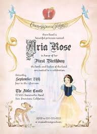 A Long Time Ago There Was A Beautiful Princess She Lived Vintage Party Invite Snow White Birthday Party Snow White Invitations Snow White Birthday