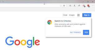 Then, go to chrome browser. How To Block The Switch To Chrome Notification On Google Com Adblock Help