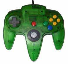 The n64 controller gives you complete control over every move through 360 degrees. Buy N64 Official Controller Jungle Green N64 Australia