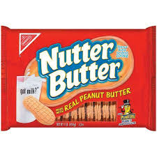 A typical nutter butter is made up of peanut butter cookies with a smooth peanut butter creme. Nutter Butter Family Size Peanut Butter Sandwich Cookies 16 Oz Walmart Com Nutter Butter Peanut Butter Sandwich Cookies Nutter Butter Cookies