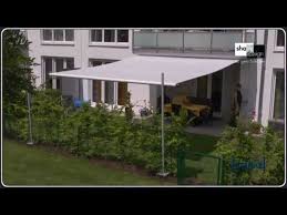 Freistehende terrassen markisen sind besonders auf großen flächen beliebt, da sie offen und frei sind. Twister Sonnensegel Das Segel No 1 Rollbar Flexibel Gunstig Die Beschattung Fur Terrassen Youtube