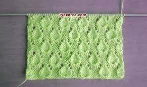 Sevgi Damlasi Orgu Modeli Turkce Videolu Tarifi Nazarca Com Baby Knitting Patterns Orgu Ilmekleri Orgu