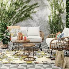 Southport Patio Conversation Set Linen Opalhous Target Patio Decor Patio Furniture Collection Conversation Set Patio