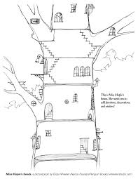 Rainbow dash lives in a cloud house near ponyville. Magic Tree House Coloring Pages To Download And Print For Free