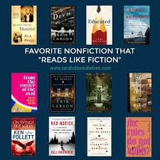 My Favorite Nonfiction That Reads Like Fiction Nonfiction Reading Nonfiction Nonfiction Books