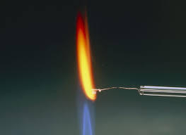 how to do a flame test for qualitative analysis