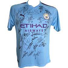 Manchester city jerseys & gear come in a range of styles and sizes at dick's sporting goods. Manchester City Signed Jersey 2019