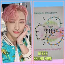 ATEEZ Seong-hwa Inspired Bracelet Sets
