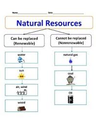 Natural Resources Chart By Cammie S Corner Teachers Pay Teachers In 2020 Natural Resources Lesson Natural Resources Anchor Chart Nonrenewable Resources
