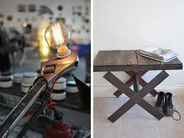 Fremantle Upcycled Industrial Furniture By Female Welder Handmade Furniture Industrial Furniture Timber Kitchen