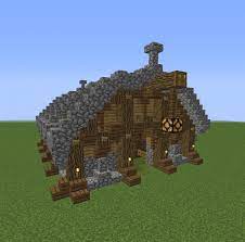 Hi pmc i have for you today a medieval barn i tried my hardest to replicate what i think a barn would be like in the medieval era. Medieval Stables Blueprints For Minecraft Houses Castles Towers And More Grabcraft