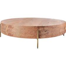 Proctor Low Round Wood Coffee Table Reviews Cb2 In 2020 Round Wood Coffee Table Coffee Table Wood Antique Coffee Tables