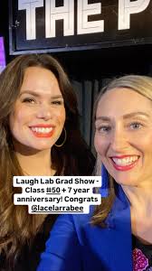 🎉 Last night’s Laugh Lab Grad Show was unforgettable! Huge congrats to the  incredible @lacelarrabee for 7 years and 50 classes of empowering comedians  to find their voice and own the stage. Lace, your ...