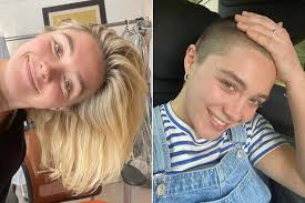 Florence Pugh Shares Emotional Hair Pic Before Shaving Head for We Live in  Time