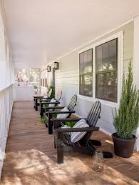 The Exterior Cottage House Flip Reveal Porch Furniture Modern Outdoor Furniture Porch Chairs